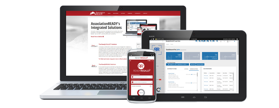 AssociationREADY's Suite of Software Applications for the HOA industry
