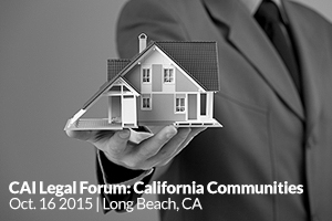California Scene CAI Legal Forum