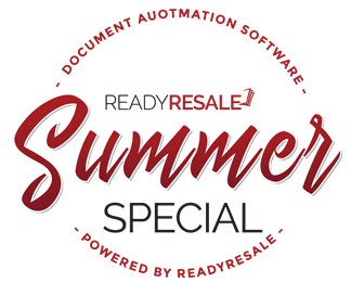 ReadyRESALE Document Automation Software Summer Special