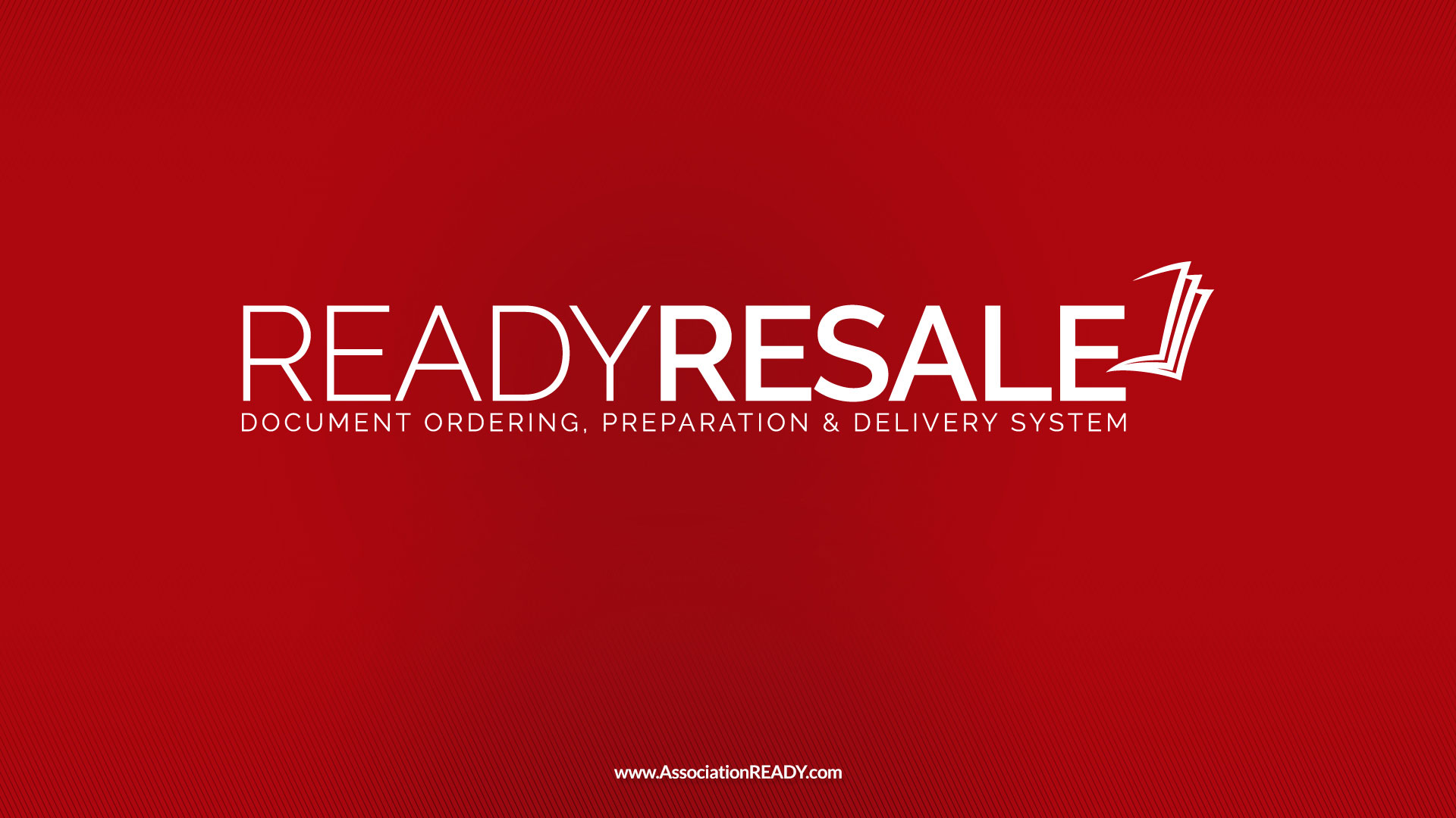 ReadyRESALE Red Desktop WallPaper - Click to Download Larger Version